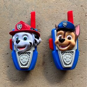 New without tags paw patrol kids walkie-talkie perfect condition